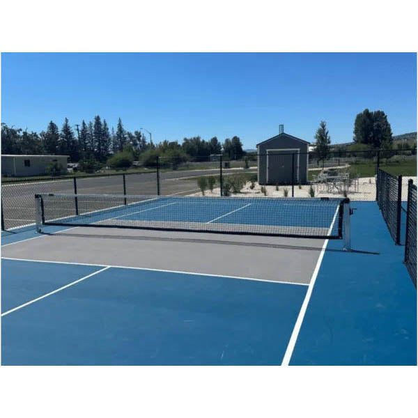 Dominator Surface Mount Pickleball Post & Net System – Rust-Proof 6061 T6 Aluminum Surface Mount Pickleball Net System