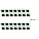 Alien Hydroponics EasyFeed 28 Pot 4 Row Kit