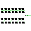 Alien Hydroponics EasyFeed 28 Pot 4 Row Kit