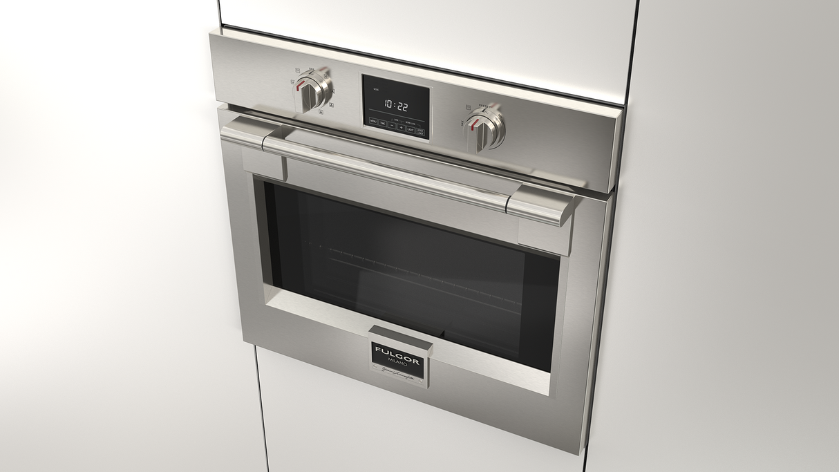 Fulgor Milano 30" Pro 4.4 cu. ft Stainless Steel Single Wall Oven F6PSP30S1