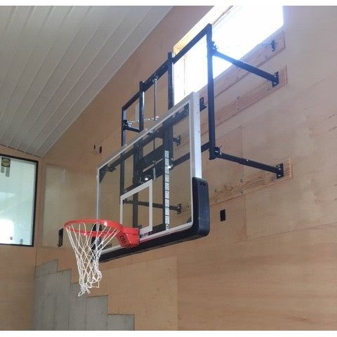 Gared Manual Basketball Backboard Height Adjuster, Single Post – 8'–10' Adjustable 1131
