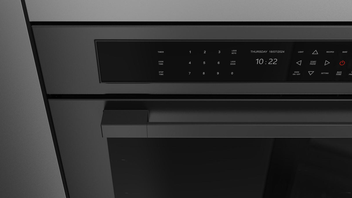 Fulgor Milano Matteo 700 Series 30" Matte Black Single Wall Electric Self-Clean Oven F7MSP30MB1