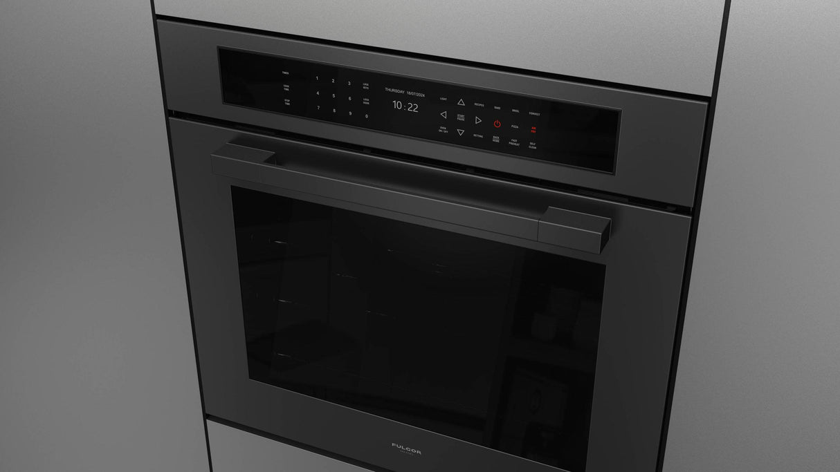 Fulgor Milano Matteo 700 Series 30" Matte Black Single Wall Electric Self-Clean Oven F7MSP30MB1