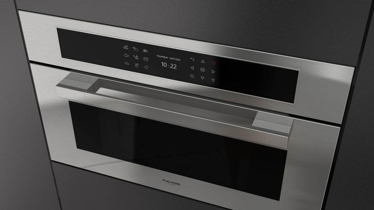 Fulgor Milano Matteo 700 Series 30" Stainless Steel Single Wall Electric Combi Steam Oven F7MSCO30S1