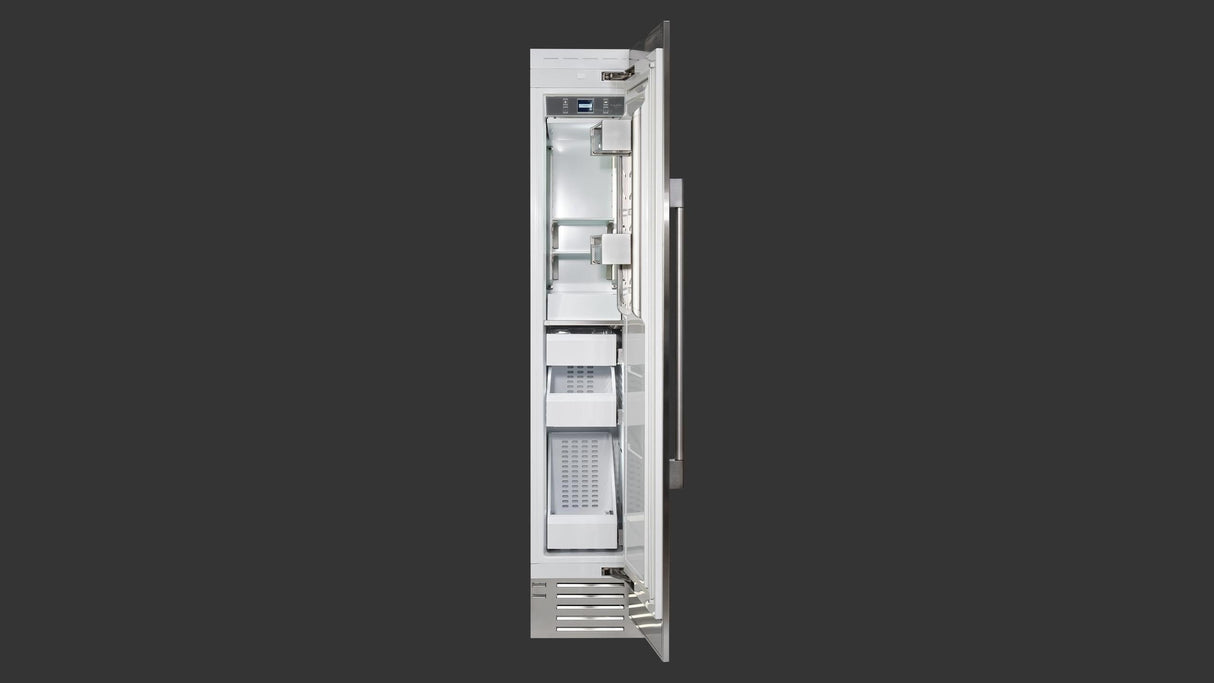 Fulgor Milano Sofia 700 Series 18" 8.22 Cu. Ft. Stainless Steel Built-In Freezer Column F7SFC18S1R