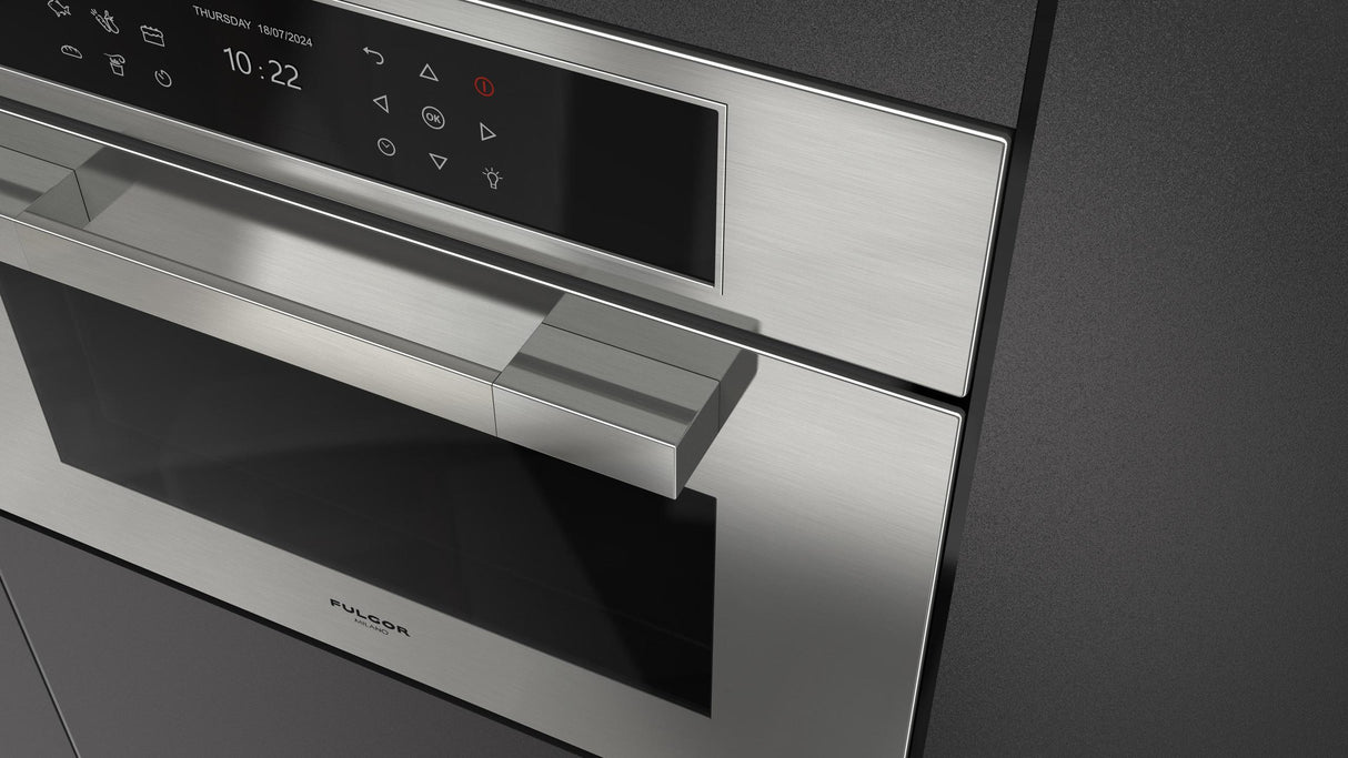 Fulgor Milano Matteo 700 Series 24" Stainless Steel Single Wall Electric Combi Speed Oven F7MSPD24S1