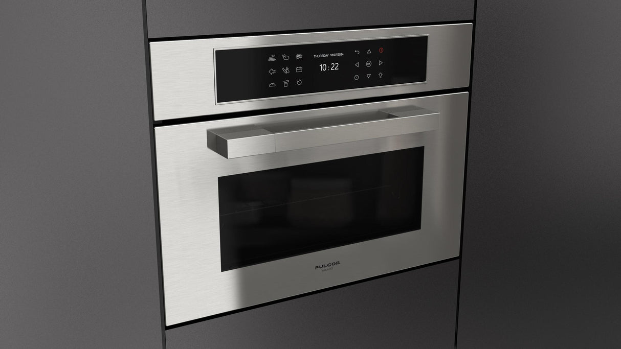 Fulgor Milano 24" Matte Stainless Single Wall Electric Oven F7MSCO24S1