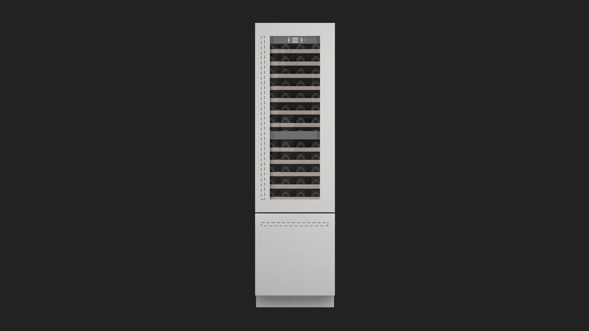 Fulgor Milano 24" Panel Ready Built-In Wine Cellar Right Hinge F7IBW24O2R