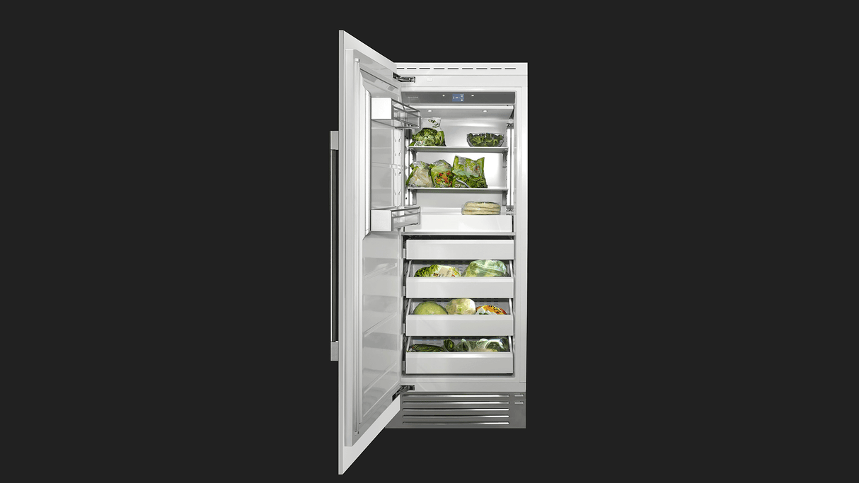 Fulgor Milano 36" Built-In Upright Freezer F7IFC36O1L