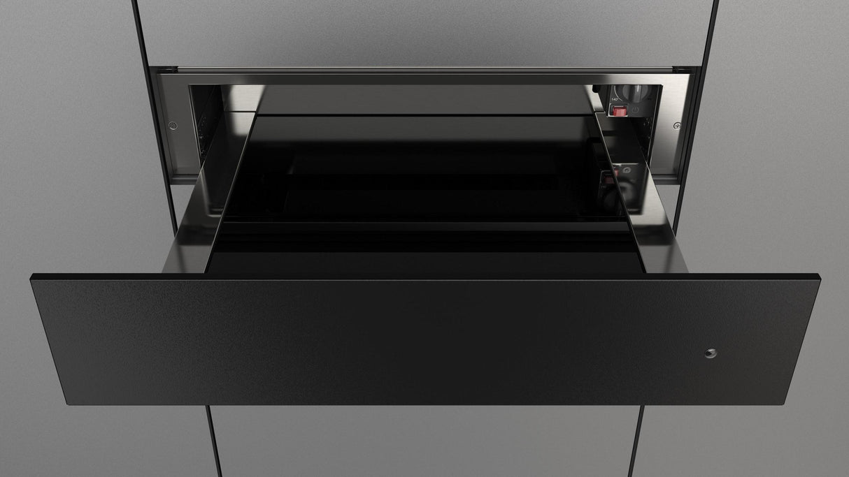 Fulgor Milano Matteo 400 Series 24" Matte Black Warming Drawer F4MWD24MB1