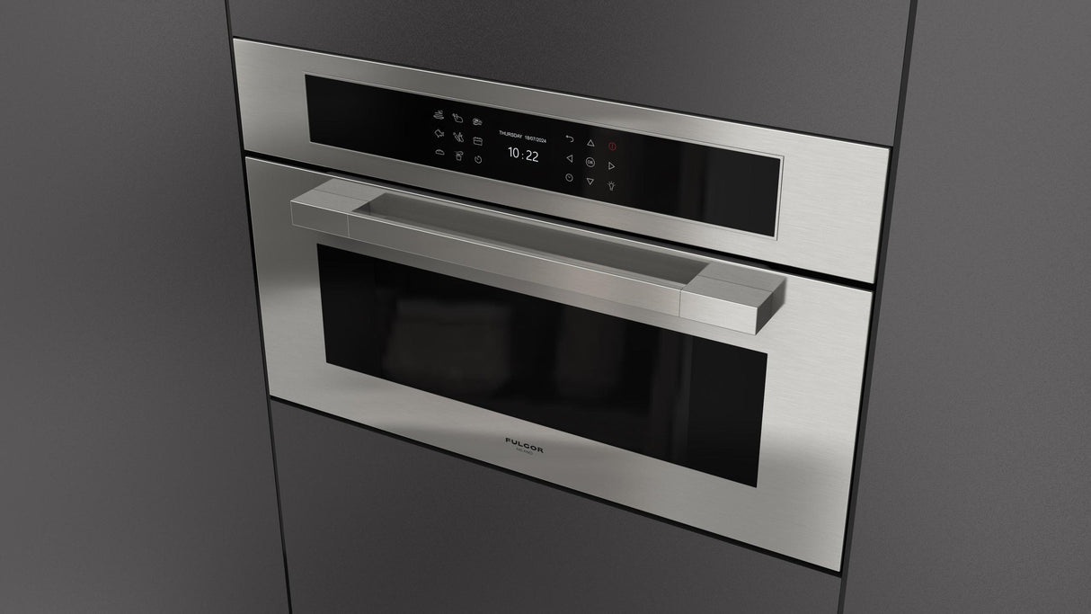 Fulgor Milano Matteo 700 Series 30" Stainless Steel Single Wall Electric Combi Steam Oven F7MSCO30S1