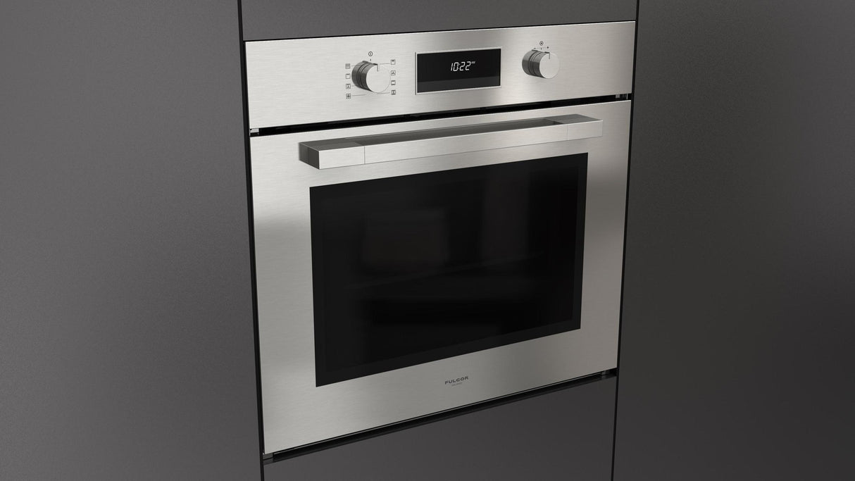 Fulgor Milano 30” Built-In Single Wall Oven Stainless Steel Electric Oven F1MSP30S1