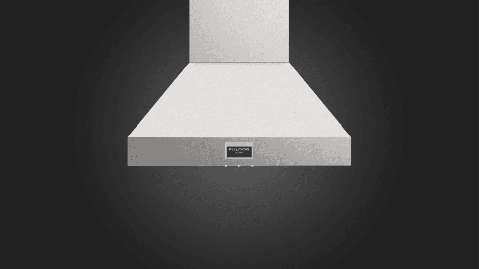 Fulgor Milano 36" Pro Chimney Hood Stainless Steel Wall Mount Range Hood F6PC36DS1