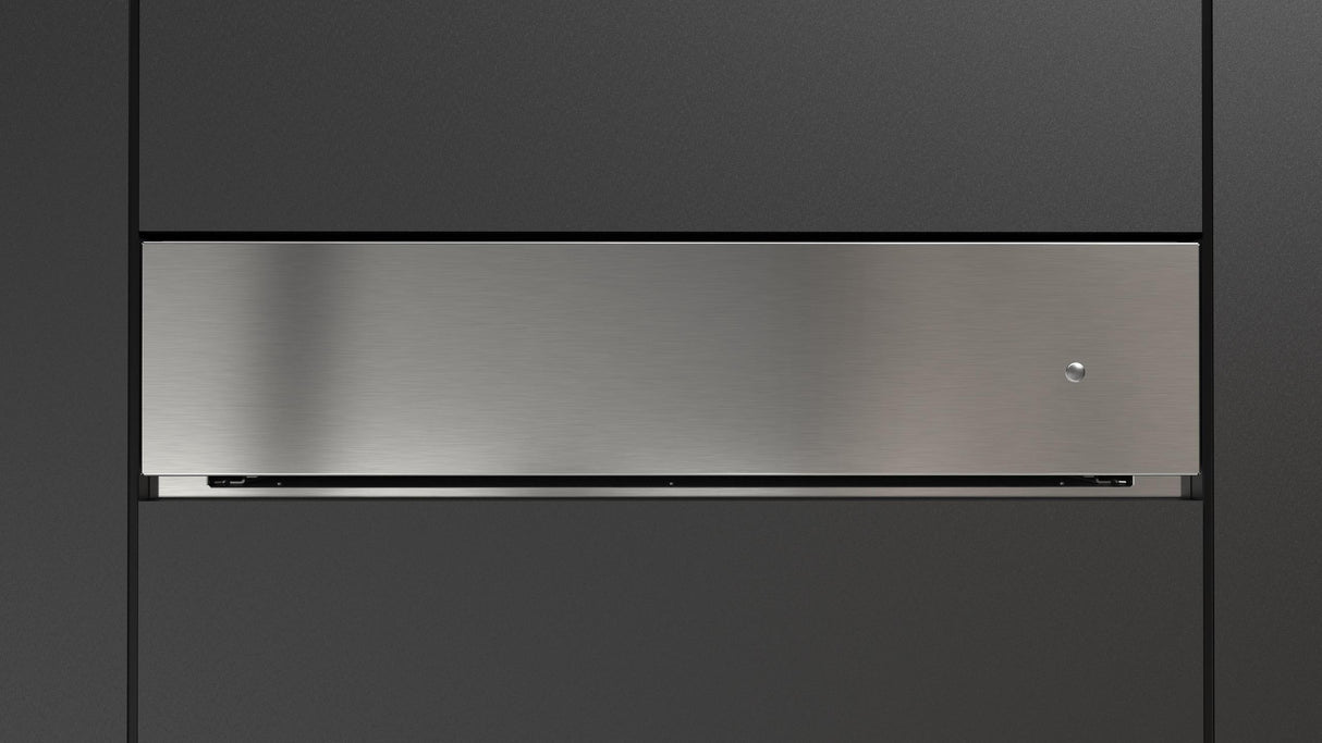 Fulgor Milano Matteo 400 Series 24" Fingerprint-Resistant Stainless Steel Warming Drawer F4MWD24S1