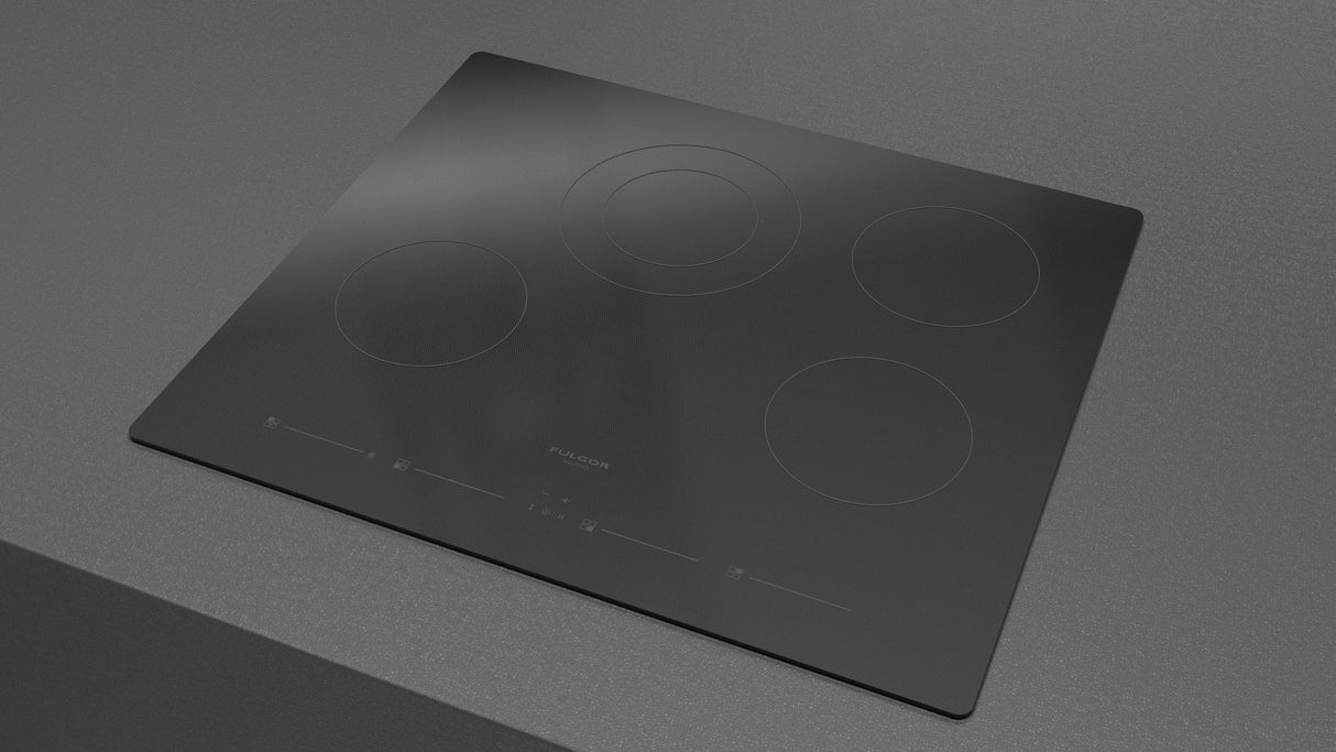 Fulgor Milano 24" Vetroceramic Electric Cooktop F7RT24B1