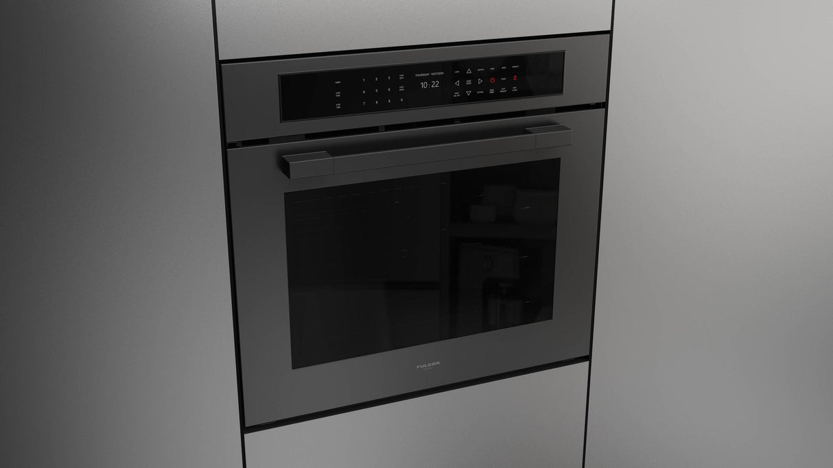 Fulgor Milano Matteo 700 Series 30" Matte Black Single Wall Electric Self-Clean Oven F7MSP30MB1