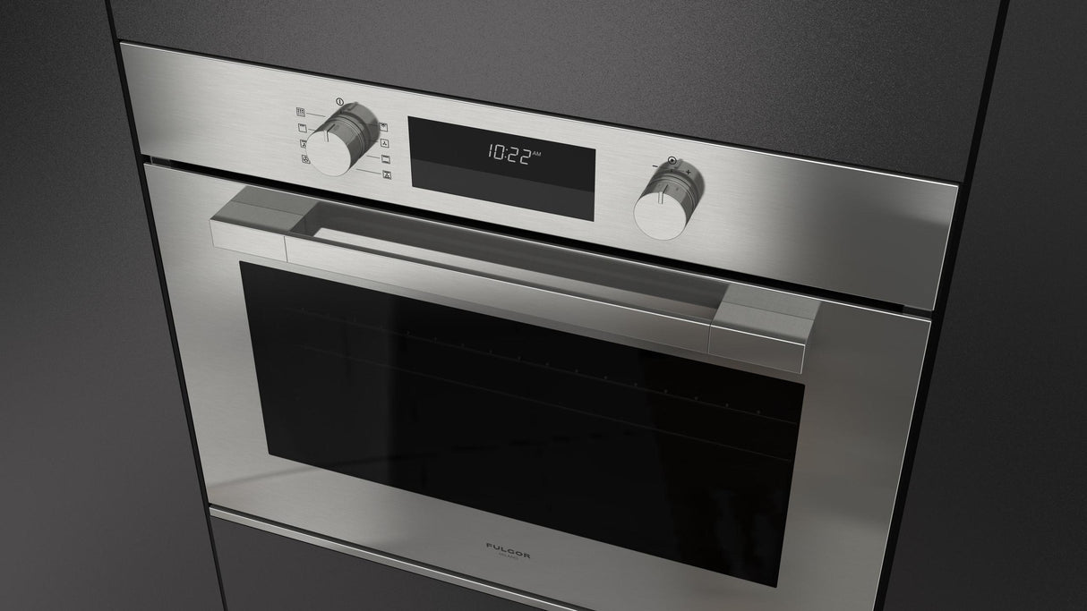 Fulgor Milano Matteo 100 Series 30" Fingerprint-Resistant Stainless Steel Single Wall Electric Oven F1MSP30S1