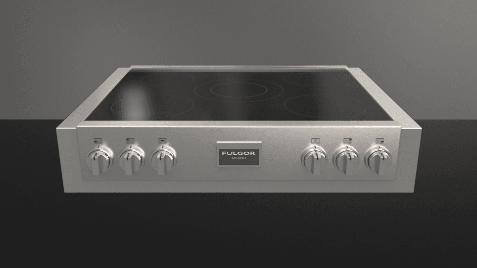 Fulgor Milano Sofia 36" Induction Rangetop Stainless Steel Built-In Cooktop F6IRT365S1