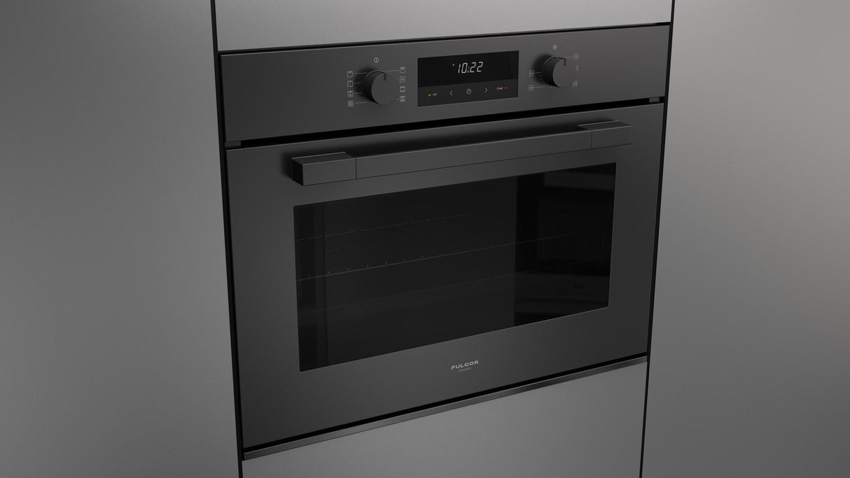 Fulgor Milano 30” Built-In Single Wall Oven Matte Black Electric Oven F1MSM30MB1