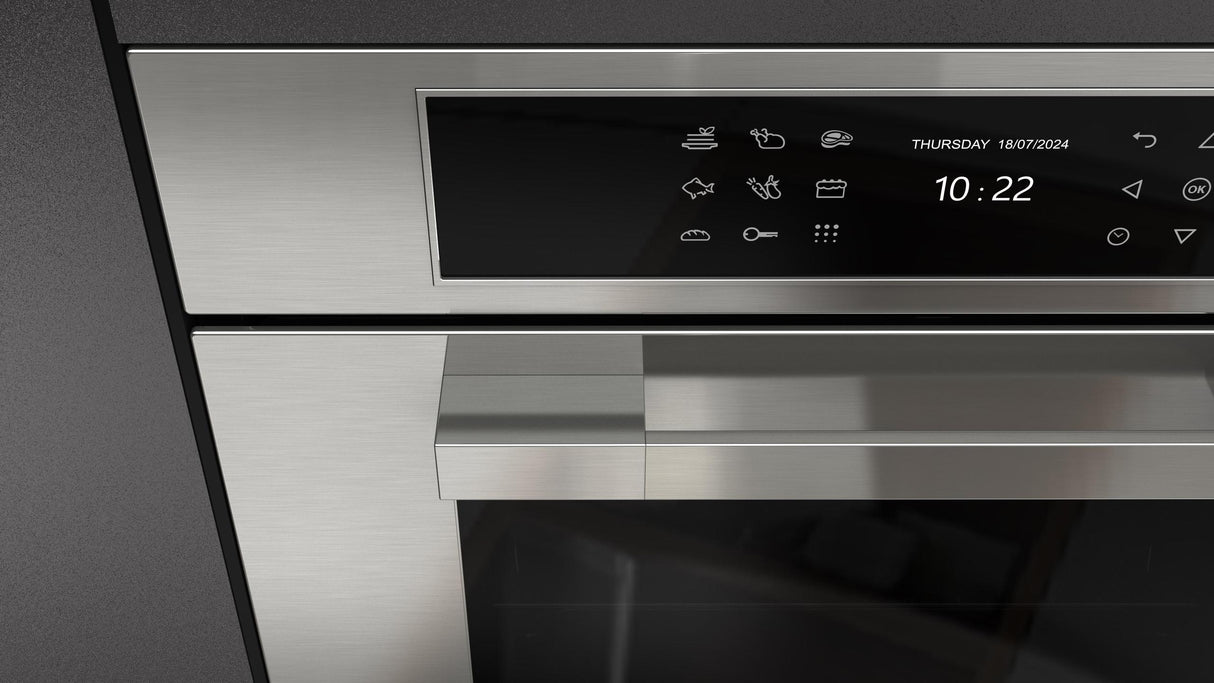 Fulgor Milano Matteo 700 Series 24" Stainless Steel Single Wall Electric Self-Clean Oven F7MSP24S1