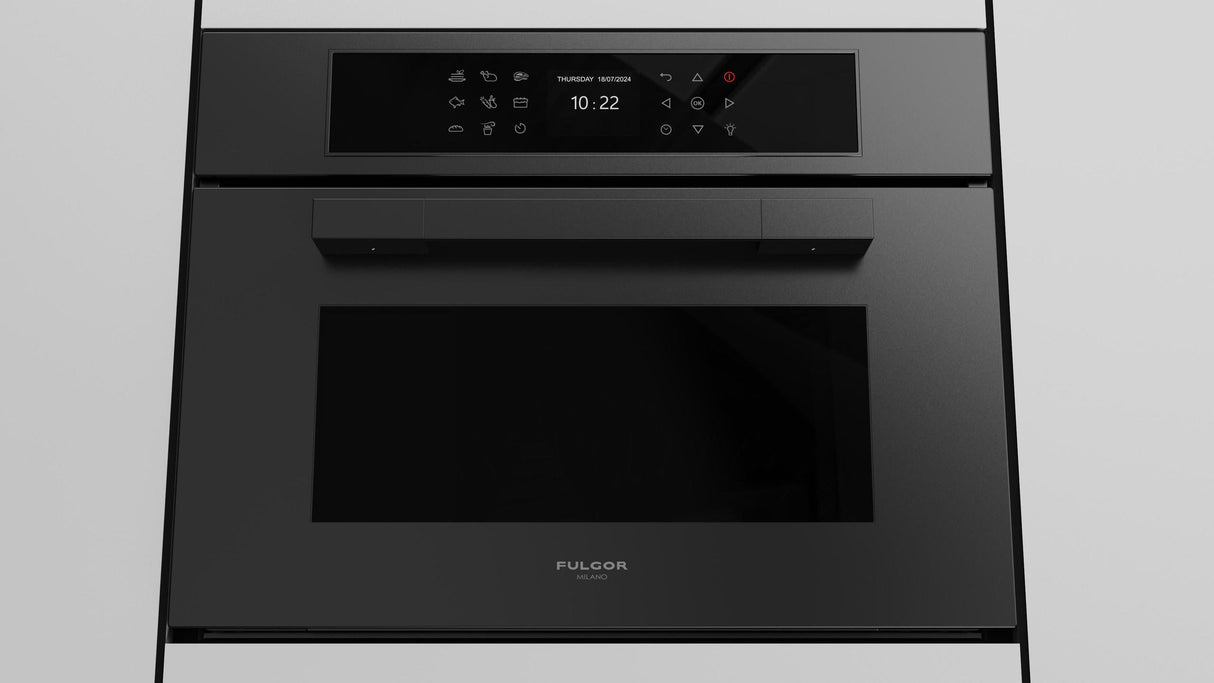 Fulgor Milano 24" Matte Black Single Wall Electric Oven F7MSCO24MB1