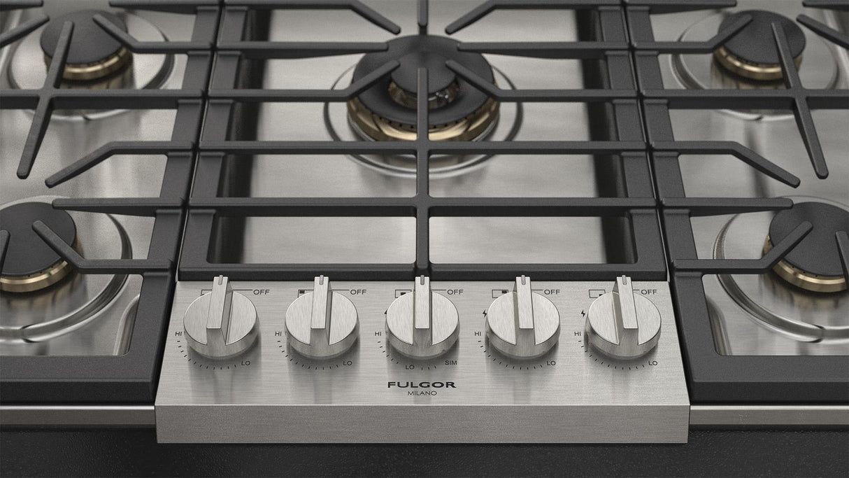 Fulgor Milano 30” Gas Cooktop Sofia 600 Series F6PGK305S2