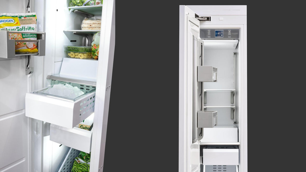 Fulgor Milano 18" 8.22 cu. ft. Panel Ready Built-In Freezer Column F7IFC18O1L