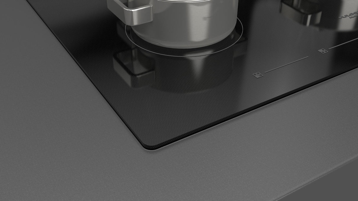 Fulgor Milano 30" Black Glass Induction Cooktop F4IT30B2