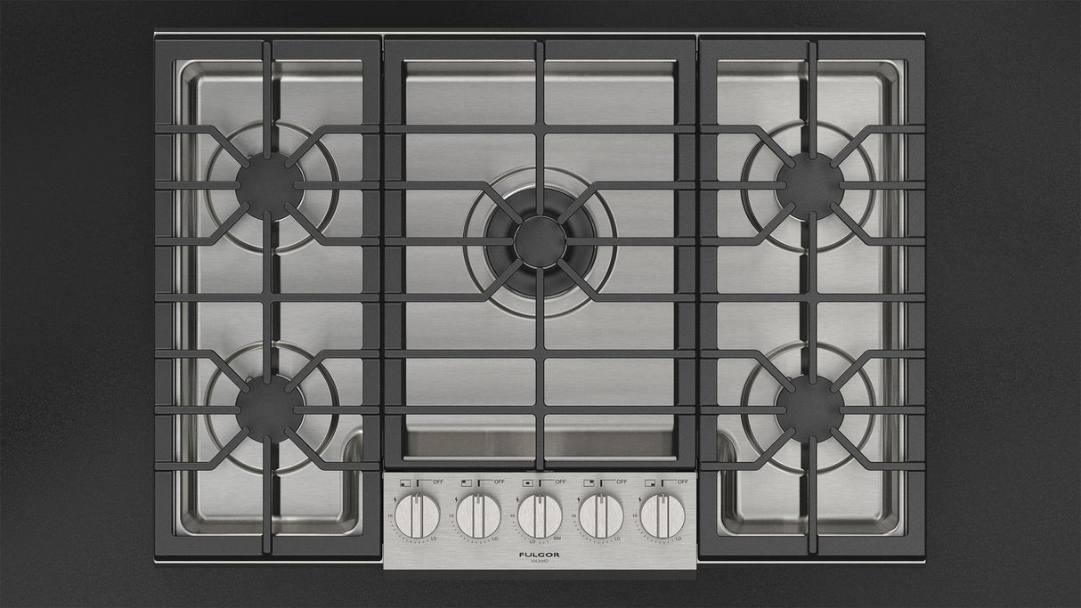 Fulgor Milano 30” Gas Cooktop Distinto F4PGK305S2