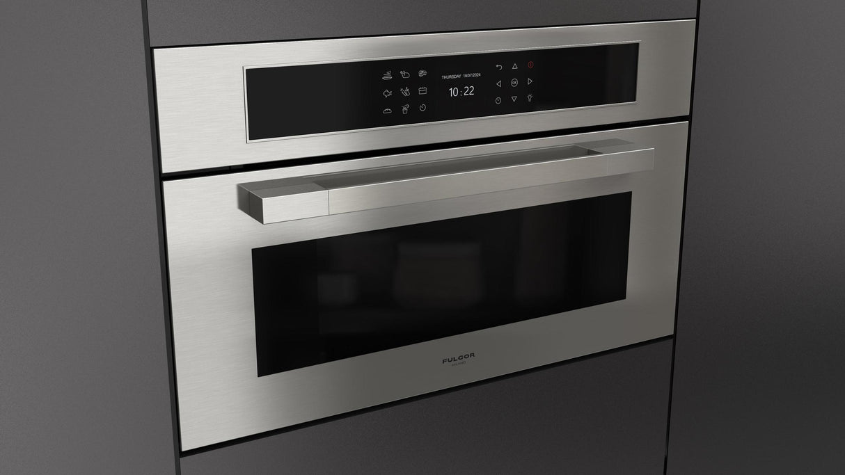 Fulgor Milano Matteo 700 Series 30" Stainless Steel Single Wall Electric Combi Steam Oven F7MSCO30S1