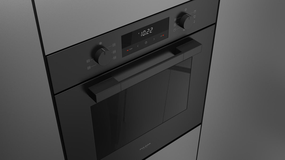 Fulgor Milano 24” Built-In Single Wall Oven Matte Black Electric Oven F1MSM24MB1