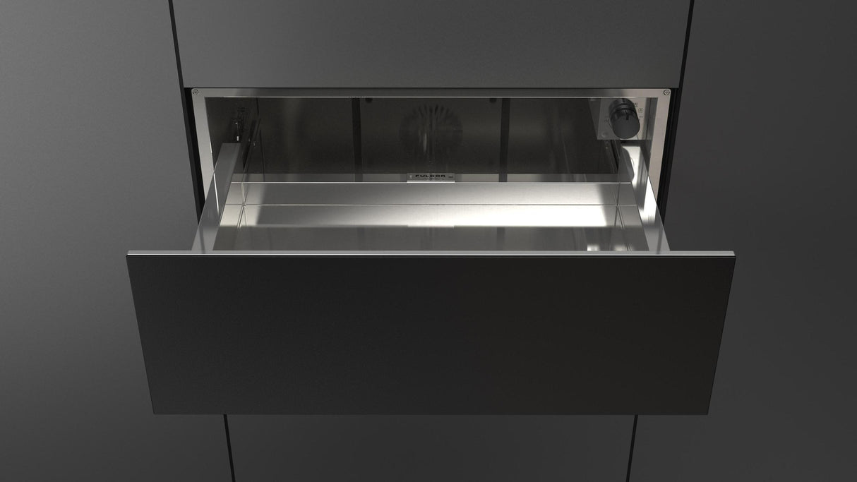 Fulgor Milano Matteo 700 Series 30" Matte Black Warming Drawer F7MWD30MB1