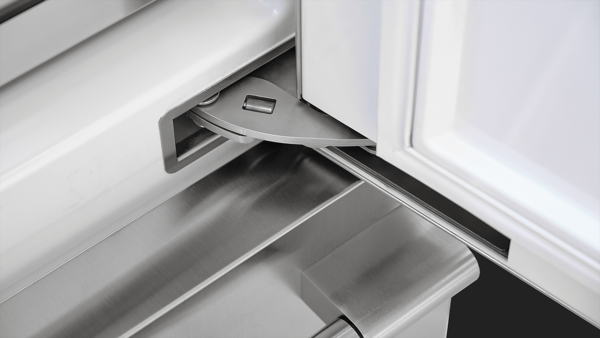 Fulgor Milano 36" Stainless Steel Bottom Freezer Built-In Refrigerator Right Hinge F7PBM36S2R