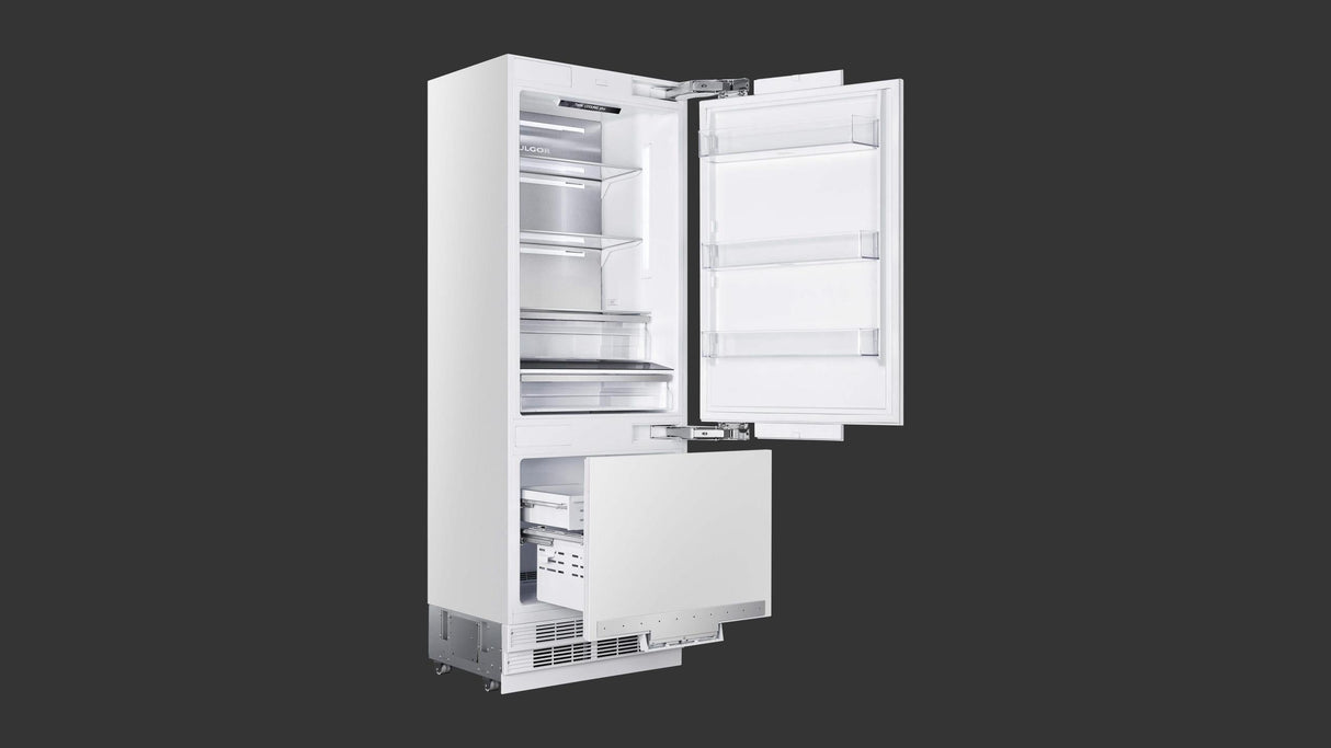 Fulgor Milano 30" Built-In Bottom Freezer Refrigerator Panel-Ready Refrigerator FM4BM30IFBI