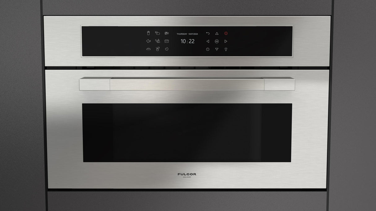 Fulgor Milano Matteo 700 Series 30" Stainless Steel Single Wall Electric Combi Speed Oven F7MSPD30S1