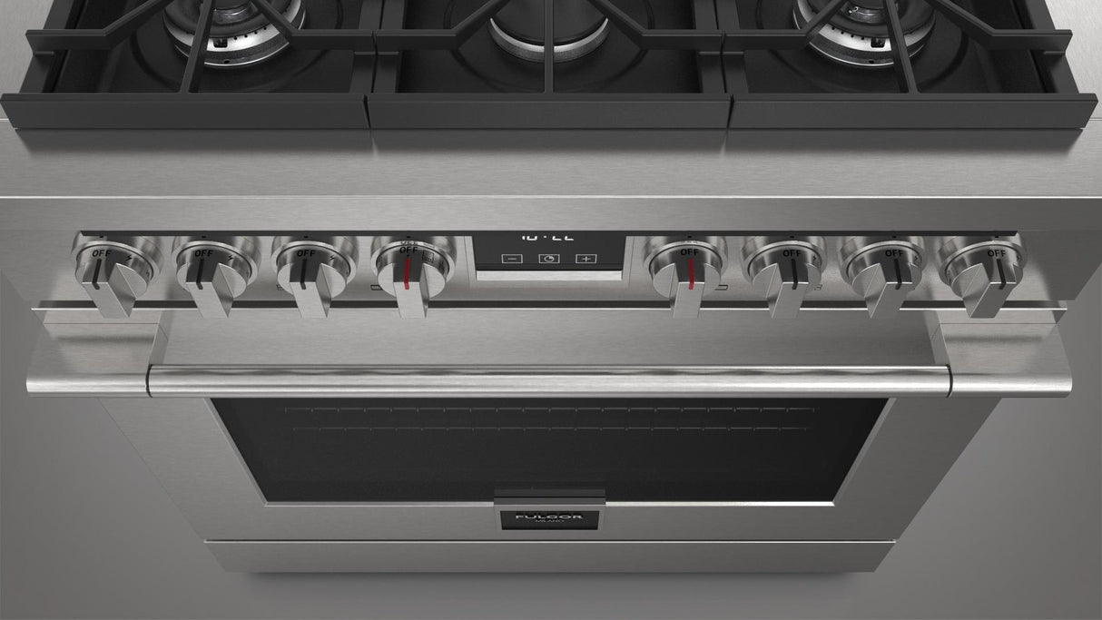 Fulgor Milano 36” Freestanding Gas Range Accento F4PGR366S2