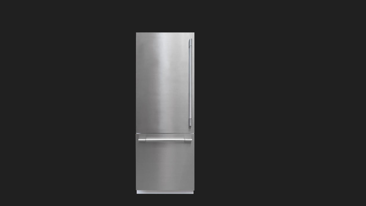 Fulgor Milano 30" Built-In Bottom Freezer Refrigerator Panel-Ready Refrigerator FM4BM30IFBI