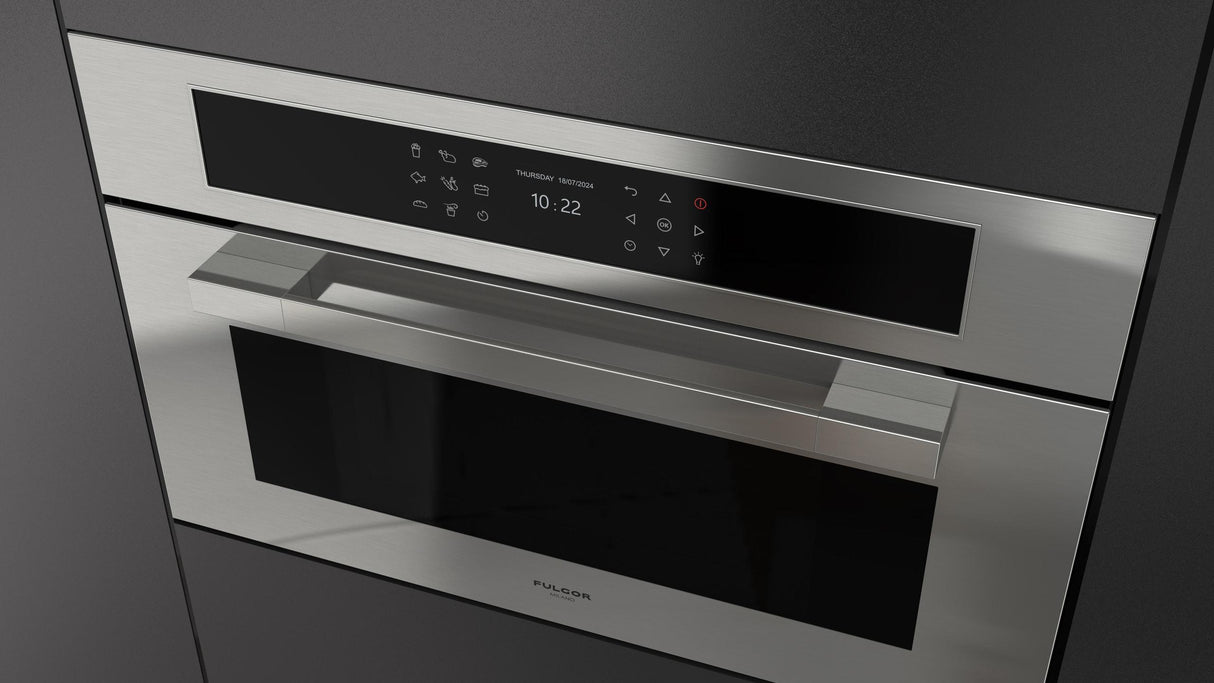 Fulgor Milano Matteo 700 Series 30" Stainless Steel Single Wall Electric Combi Speed Oven F7MSPD30S1