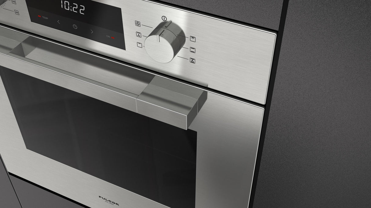 Fulgor Milano 24” Built-In Single Wall Oven Stainless Steel Electric Oven F1MSM24S1