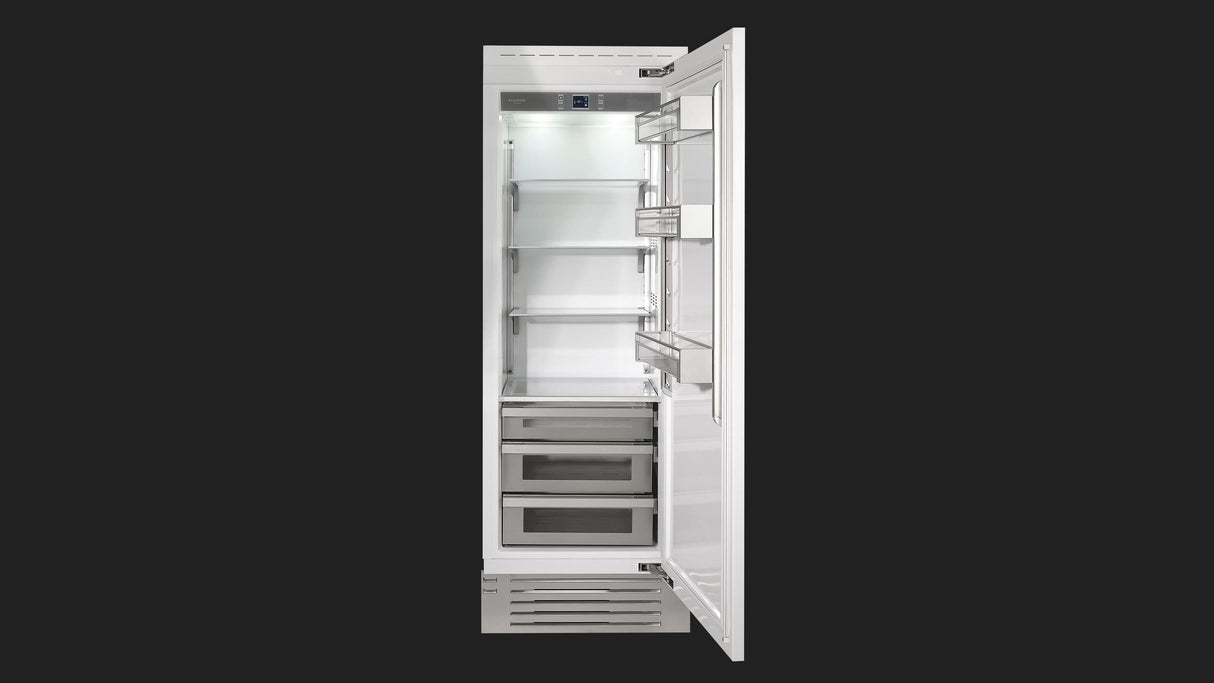 Fulgor Milano 24” Built-In Refrigerator Column Specialty Refrigerator F7IRC24O1R