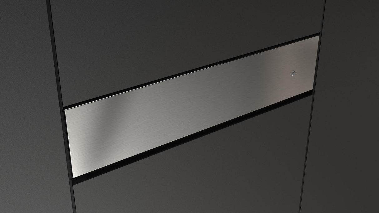 Fulgor Milano Matteo 400 Series 24" Fingerprint-Resistant Stainless Steel Warming Drawer F4MWD24S1