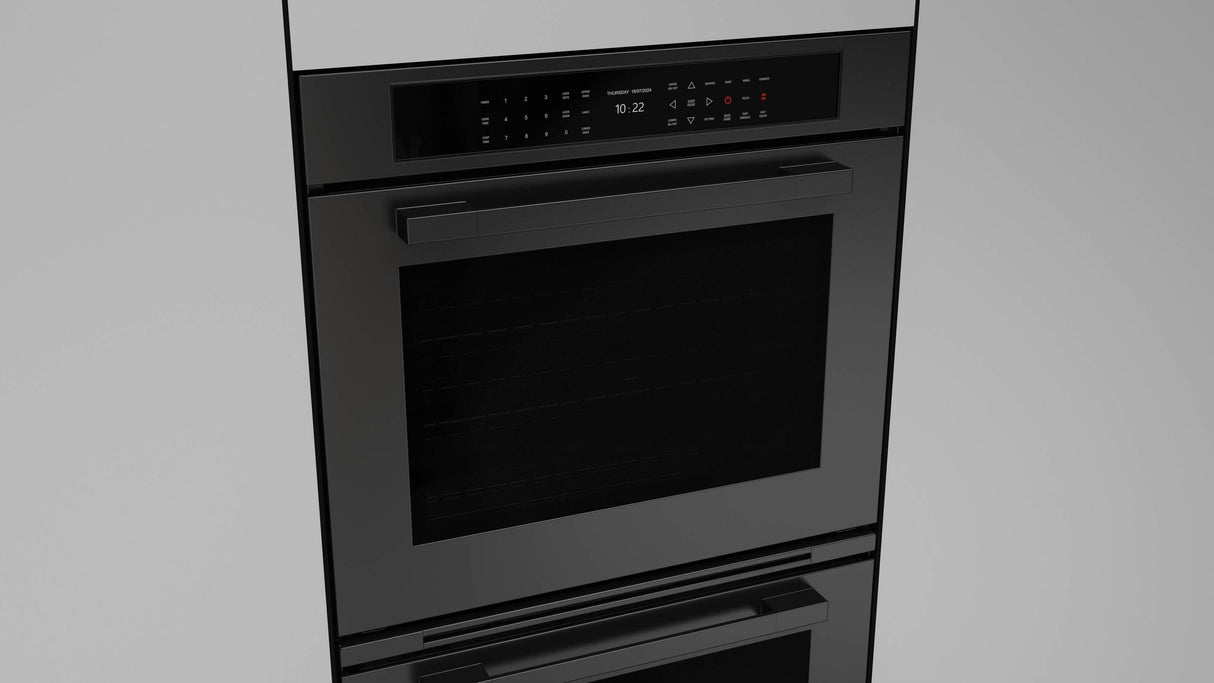 Fulgor Milano 30" Matte Black Double Wall Electric Oven F7MDP30MB1