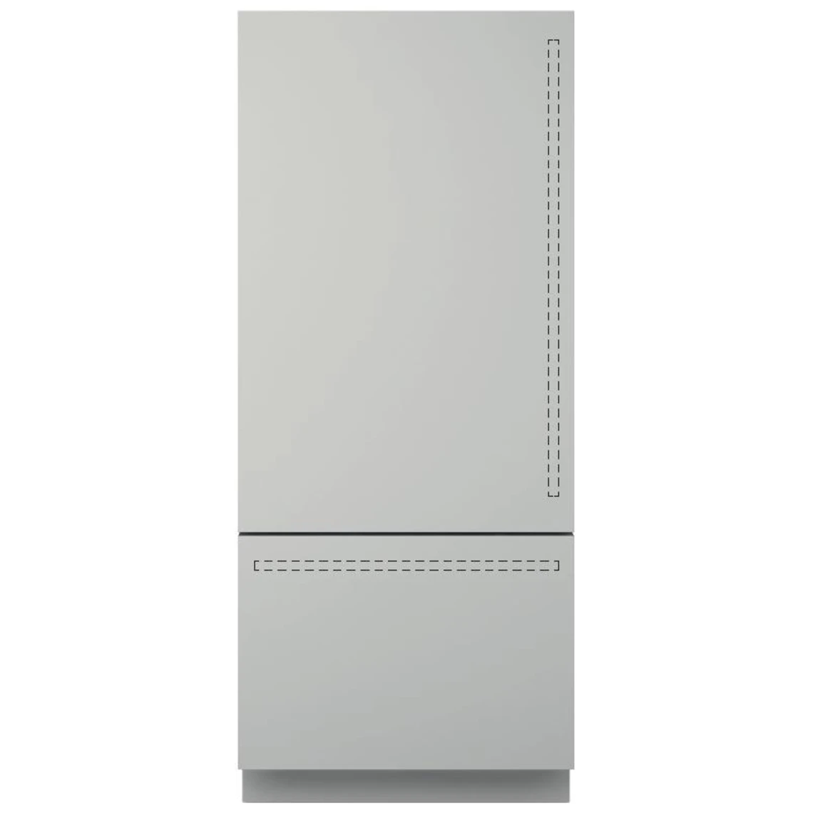 Fulgor Milano 700 Series 36 Inch 18.5 Cu. Ft. Panel Ready Bottom Freezer Refrigerator with Ice Maker and LED Lighting Left Hinge F7IBM36O2-L