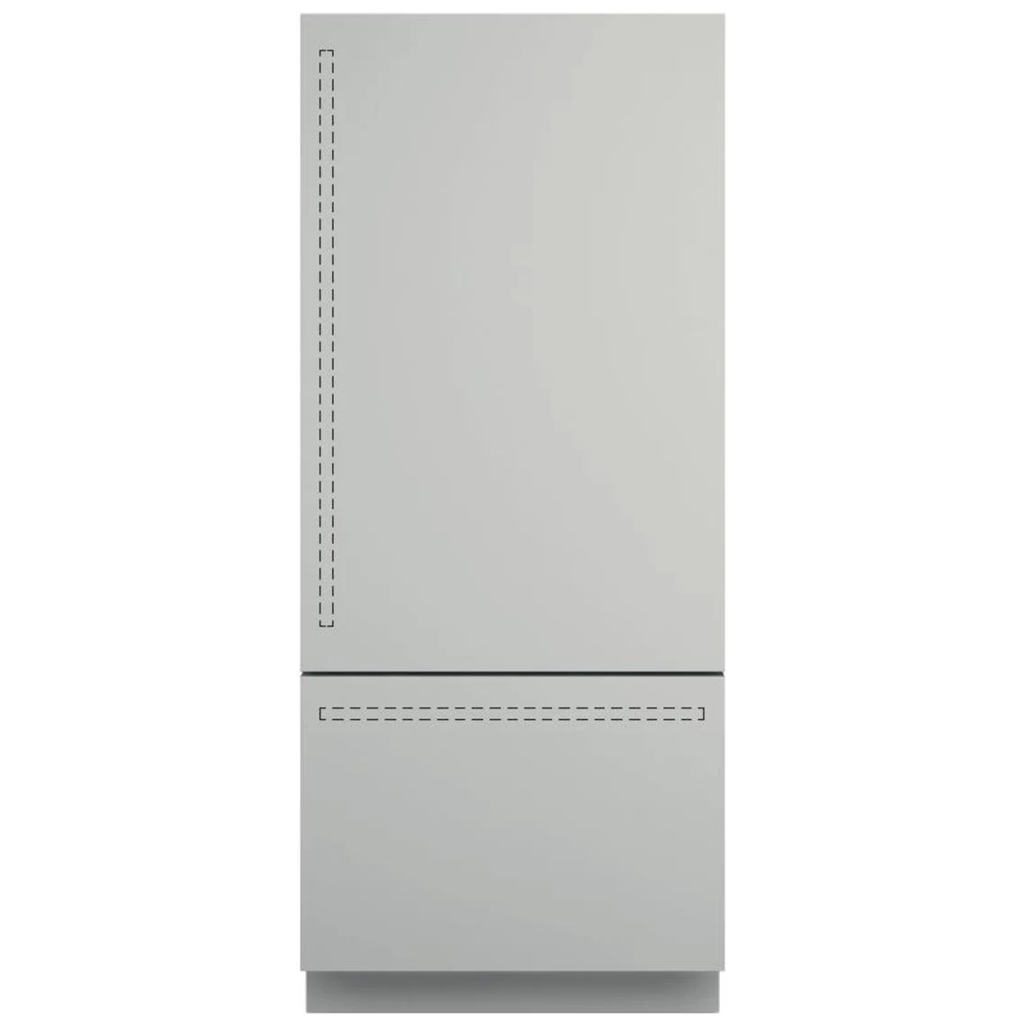 Fulgor Milano 700 Series 36 Inch 18.5 Cu. Ft. Panel Ready Bottom Freezer Refrigerator with Ice Maker and LED Lighting Right Hinge F7IBM36O2-R