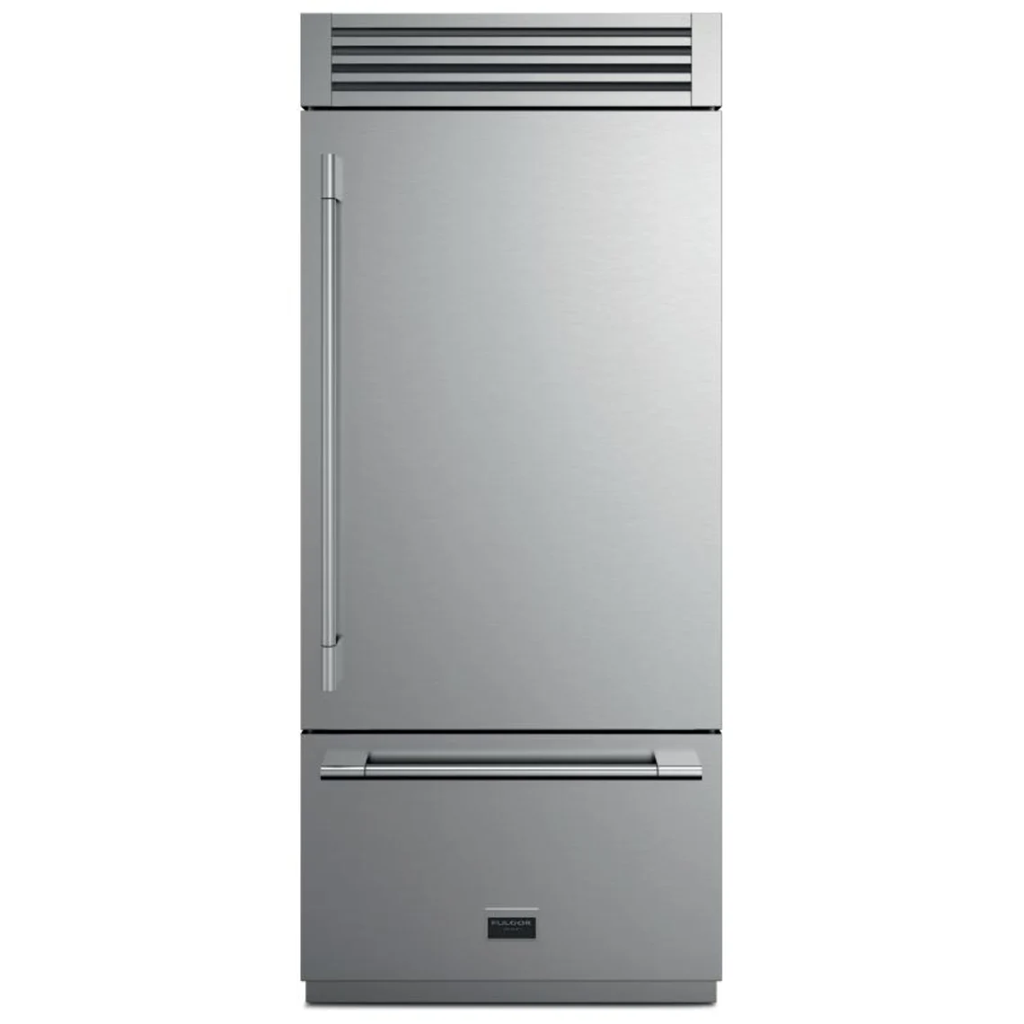 Fulgor Milano 700 Series 36 Inch 18.5 Cu. Ft. Energy Star Certified Bottom Freezer Refrigerator with Cool Zone and LED Lighting Right Hinge F7PBM36S2-R
