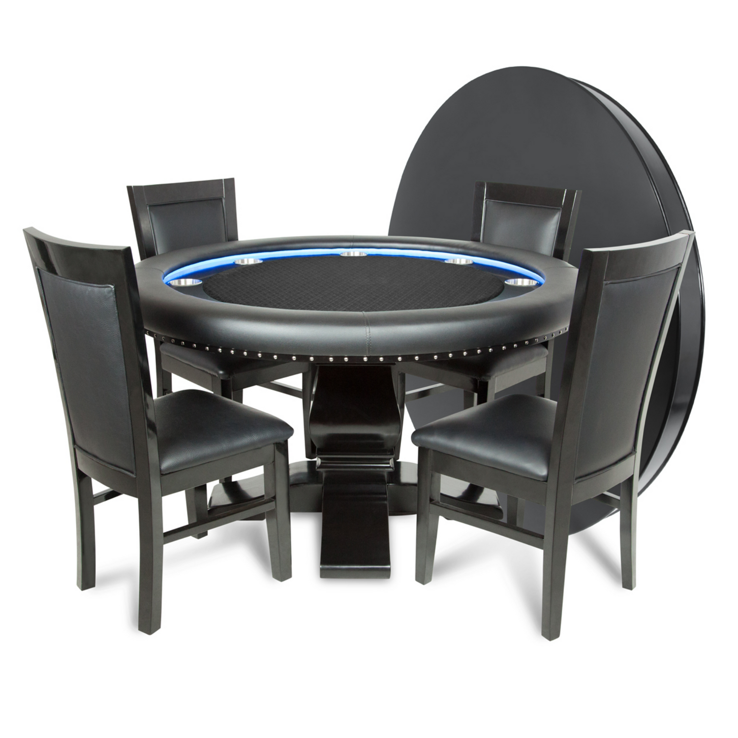 BBO Ginza LED Round Poker Table