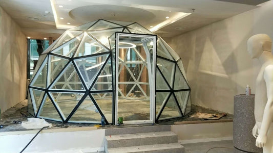 Domespaces GD Series Geodesic Glass Domes Customized Living