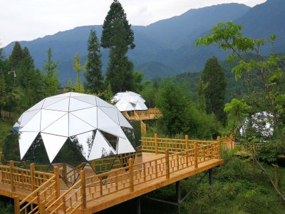 Domespaces GD Series Geodesic Glass Domes Customized Living