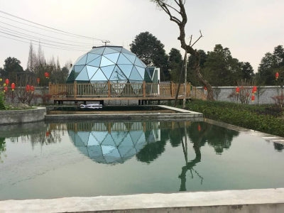 Domespaces GD Series Geodesic Glass Domes Customized Living