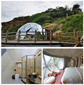 Domespaces GD Series Geodesic Glass Domes Customized Living